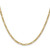 24" 10K Yellow Gold 2.5mm Semi-Solid Figaro Chain Necklace