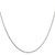 10K White Gold .7mm Box Chain 5259-20