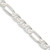 Sterling Silver 7.5mm Figaro Anchor Chain QAF200-18