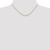 16" 10K Yellow Gold 1.3mm Diamond-cut Cable Chain Necklace