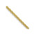 16" 10K Yellow Gold 1.4mm Cable Chain Necklace