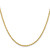 10k Yellow Gold 2mm Lightweight Diamond-cut Rope with Lobster Clasp Chain 10K016HL-22