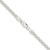 22" Sterling Silver 3.7mm Round Spiga Chain Necklace