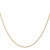20" 10K Yellow Gold 1mm Spiga Chain Necklace