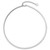 Sterling Silver Gold-plated 3mm Reversible w/2in ext Cubetto Chain RSM3-18