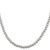 Sterling Silver 6.1mm Beads on Box Chain QK35-16