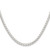 Sterling Silver Polished 4mm Round Box Chain QFC224-18