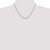 Sterling Silver Polished 4mm Round Box Chain QFC224-18