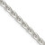 20" Sterling Silver 3.7mm Round Spiga Chain Necklace