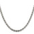 Sterling Silver 4.3mm Solid Rope Chain QDR080-30