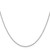 10k White Gold 1.2mm Cable Chain 10PE207-22