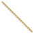 10k Yellow Gold 1.3mm Diamond-cut Cable Chain 10PE203-14