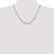 Sterling Silver 4mm Round Spiga Chain QSP150-20