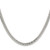Sterling Silver Polished 4.8mm Double Diamond-cut Curb Chain QDD100-22