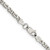 22" Sterling Silver 2.5mm Byzantine Chain Necklace