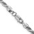 20" Sterling Silver Rhodium-plated 3.5mm Diamond-cut Rope Chain Necklace 20" Sterling Silver Rhodium-plated 3.5mm Diamond-cut Rope Chain Necklace