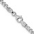 Sterling Silver Rhodium-plated Polished 3.5mm Curb Chain QFC151R-26