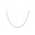 10K White Gold 1.1mm Flat Cable Chain 5270-20