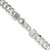 22" Sterling Silver 6.75mm Concave Beveled Curb Chain Necklace