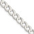 26" Sterling Silver 6.8mm Flat Curb Chain Necklace