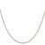 14K Yellow Gold 16 inch .85mm Diamond-cut Spiga with Lobster Clasp Chain