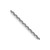 10k White Gold .95mm Diamond-cut Cable Chain 10PE144-22