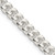 Sterling Silver 5mm Domed w/ Side Diamond-cut Curb Chain QRC150-16