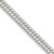 Sterling Silver Polished 4.8mm Double Diamond-cut Curb Chain QDD100-20