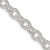 Sterling Silver 6.25mm Fancy Patterned Rolo Chain QFC48-16 Sterling Silver 6.25mm Fancy Patterned Rolo Chain QFC48-16
