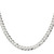 Sterling Silver 6.8mm Flat Curb Chain QLB180-24