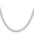 30" Sterling Silver 4.5mm Beveled Curb Chain Necklace