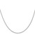 14K White Gold 16 inch .9mm Cable with Lobster Clasp Chain