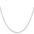 10K White Gold .65mm Diamond-cut Wheat Chain 8211-20