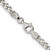 30" Sterling Silver Polished 3.5mm Curb Chain Necklace