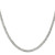 Sterling Silver 3.2mm Beveled Curb Chain QFB080-26