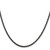 Sterling Silver Ruthenium-plated 2.5mm Rope Chain QFC210-20