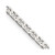 24" Sterling Silver 3mm Flat Anchor Chain Necklace