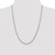 24" Sterling Silver 3.3mm Rambo Chain Necklace
