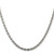 Sterling Silver 3mm Solid Rope Chain QDR060-16 Sterling Silver 3mm Solid Rope Chain QDR060-16