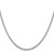 20" Sterling Silver Rhodium-plated 2.75mm Cable Chain Necklace