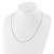 Sterling Silver Adjustable 1.55mm Loose Rope Chain FC25-22