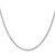 22" Sterling Silver Rhodium-plated 2.5mm Rolo Chain Necklace