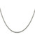 24" Sterling Silver 1.85mm Diamond-cut Rope Chain Necklace