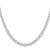 16" Sterling Silver 5.3mm Oval Cable Chain Necklace
