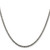 18" Sterling Silver 2.5mm Solid Rope Chain Necklace