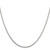 24" Sterling Silver 2mm Diamond-cut Snake Chain Necklace