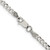 16" Sterling Silver 3.2mm Beveled Curb Chain Necklace