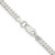 22" Sterling Silver 3.15mm Flat Curb Chain Necklace
