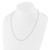 Sterling Silver Adjustable 1.35mm Loose Rope Chain FC24-22