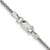 22" Sterling Silver 2mm Diamond-cut Round Franco Chain Necklace